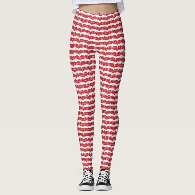 Herzmuster 2 leggings (Vorderseite)