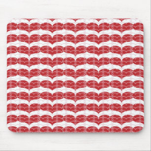 Herzmuster 2 mousepad