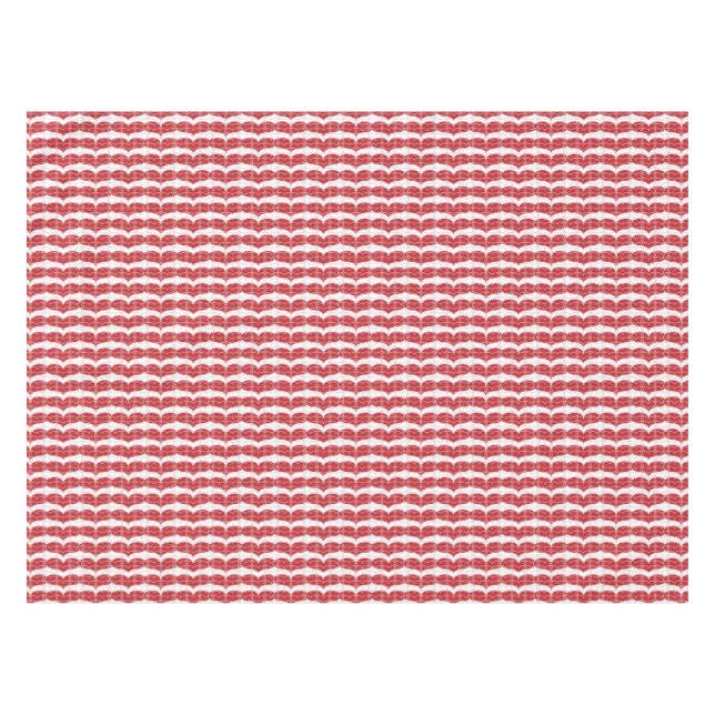 Herzmuster 2 tischdecke (Vorderseite (Horizontal))
