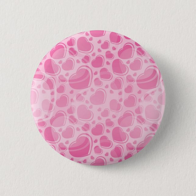 Herzmuster Button (Vorderseite)