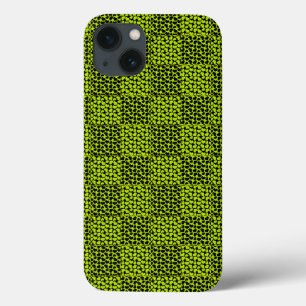 Herzmuster der Tafel in Kalkgrün Case-Mate iPhone Hülle