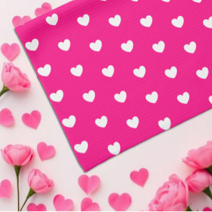 Herzmuster Handtuch