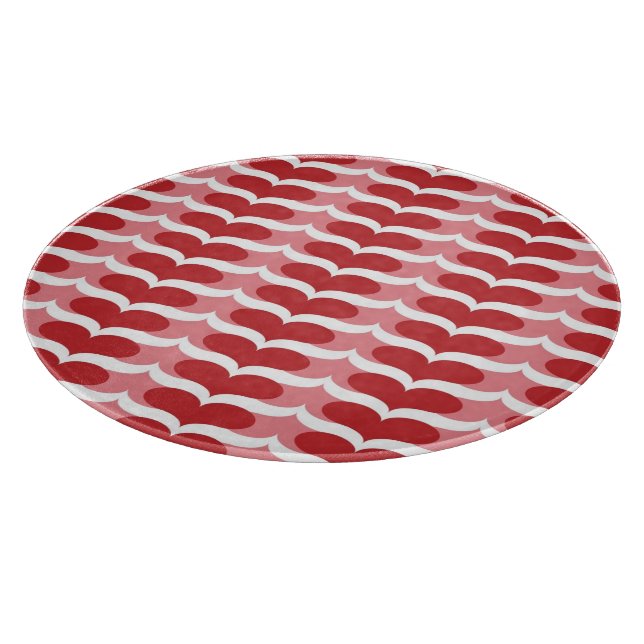 Herzmuster Schneidebrett (Ecke)