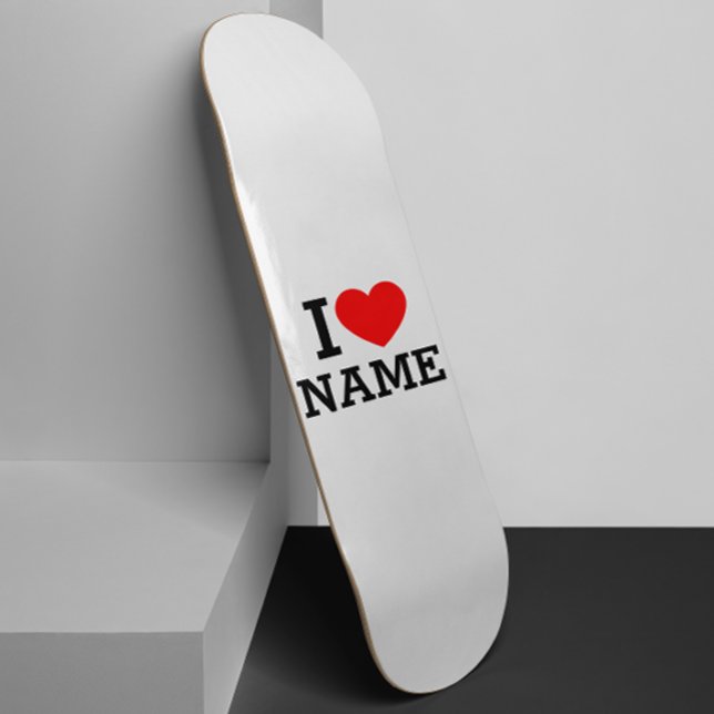 Herzname Skateboard (Von Creator hochgeladen)