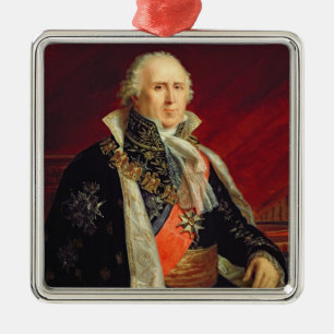 Herzog Charles-Francois-Lebrun von Plaisance Silbernes Ornament