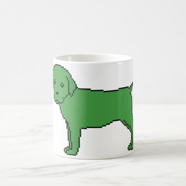 Herzog das Hundevirtuelle Haustier Kaffeetasse (Mittel)
