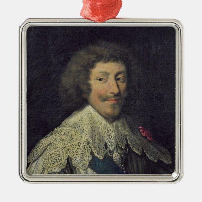 Herzog Henri-II von Montmorency Ornament Aus Metall (Vorne)