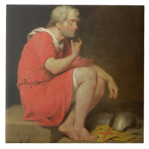 Herzog Robert-(c.1054-1134) von Normandie in Fliese