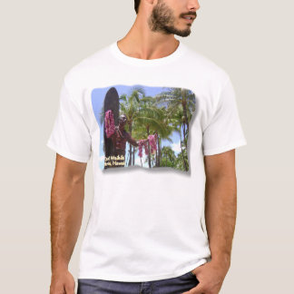 Herzog Statue in Waikiki an Waikiki Strand T-Shirt