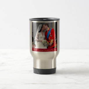 Herzog und Herzogin von Cambridge Royal Wedding Reisebecher