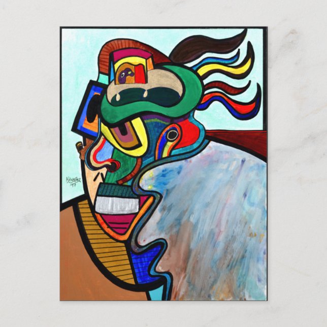 "Herzog von Dane" von Ruchell Alexander Postkarte (Vorderseite)