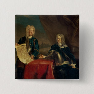 Herzog von Marlborough Pläne besprechend Button