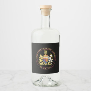 Herzog von Sussex Nr. 48 Alkoholflaschenetikett