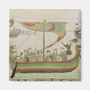 Herzog William von Normandie kreuzt das Meer Magnet
