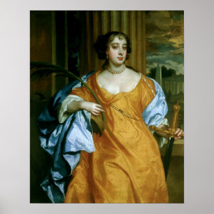 Herzogin Barbara-Villiers von Cleveland Poster