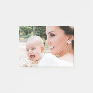 Herzogin Kate und Prinz Louis Post-it Klebezettel