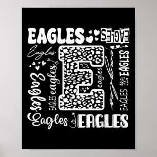 Herzogteam Eagles Schule Essen für Männer Frauen Poster