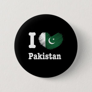 Herzpakistan Azadi Mubarak Dil Flaggentag Proud Ro Button