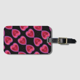 HERZPATTERE TASSE GEPÄCKANHÄNGER