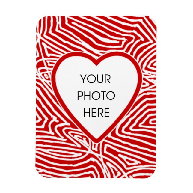 Herzrahmen Magnet (Vertikal)
