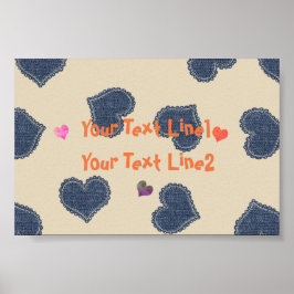 Herzrasen Kinder Printwerbung Poster