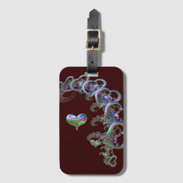 Herzrhythmus Gepäckanhänger