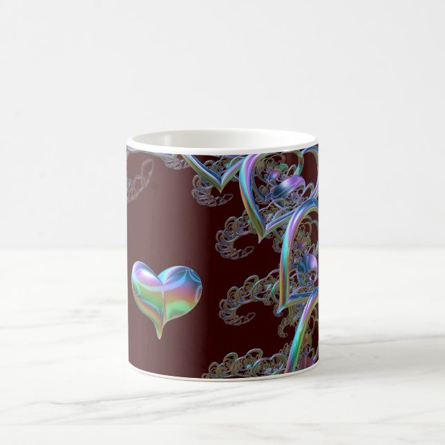 Herzrhythmus Kaffeetasse (Mittel)