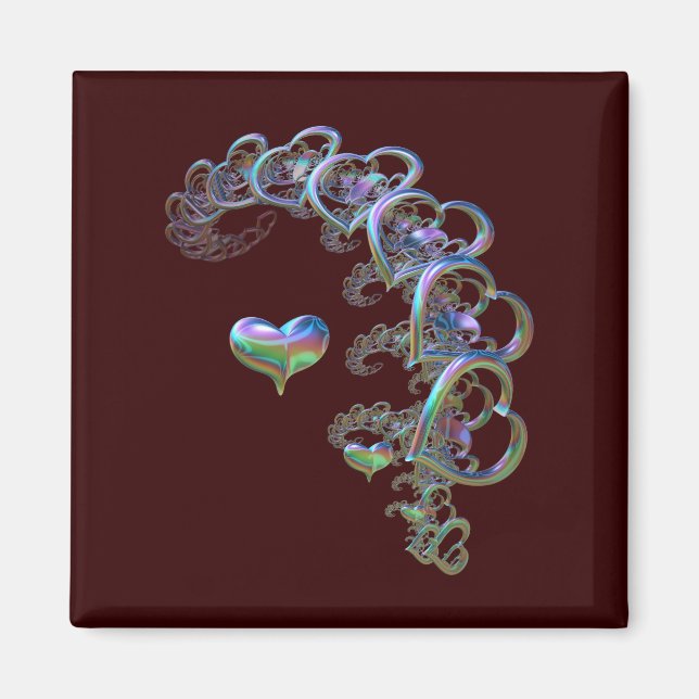 Herzrhythmus Magnet (Vorne)