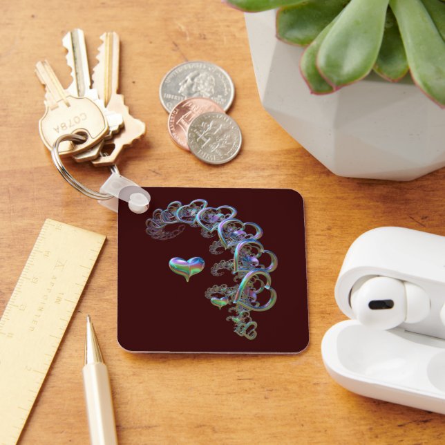 Herzrhythmus Schlüsselanhänger (Schreibtisch)