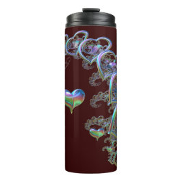 Herzrhythmus Thermosbecher