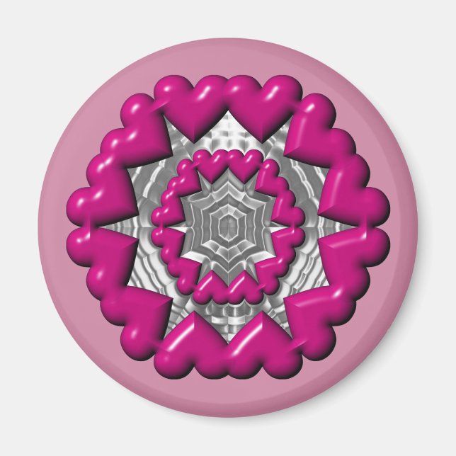 Herzring Valentine Magnet (Vorne)