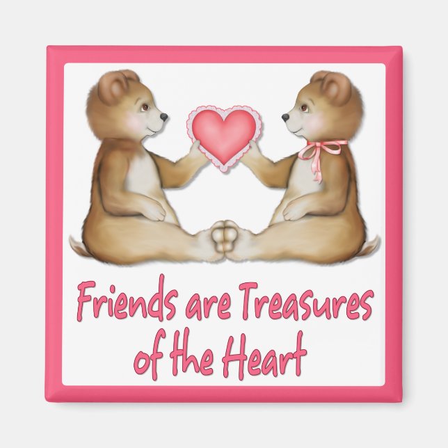 Herzschätze Magnet (Vorne)