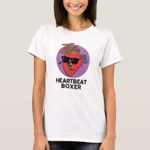 Herzschlag Boxer Lustige Musik Herz Wortspiel T-Shirt
