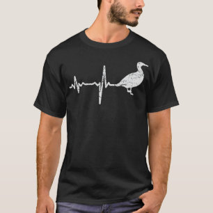Herzschlag cooles schwarzes Labrador T-Shirt