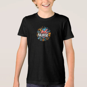 Herzschlag einer Krankenschwester Tri-Blend Shirt