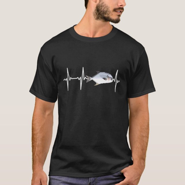 Herzschlag für Salzwasserfische T-Shirt (Vorderseite)