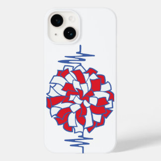 Herzschlag-Jubel-Pom-Pom-Grafik Case-Mate iPhone 14 Hülle