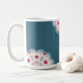 Herzschlag Kaffeetasse