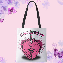 Herzschlag Pink Heart Custom Tasche