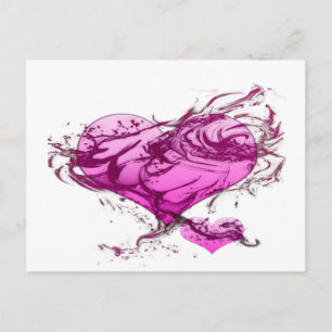 Herzschlag Postkarte