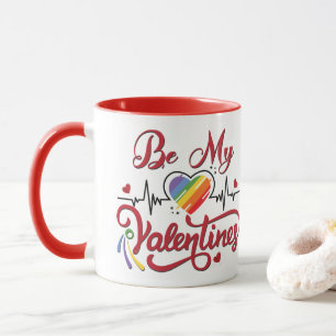 Herzschlag Stolz Herz, Mein Valentin Tasse