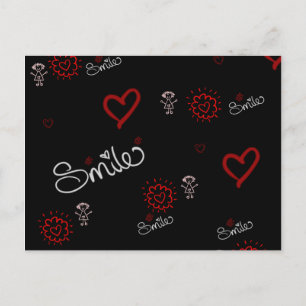 Herzschlag und Glück Postkarte