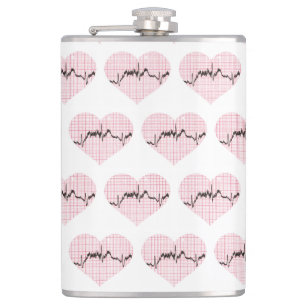 Herzschlag VII Flachmann