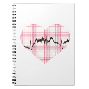 Herzschlag VII Notizblock