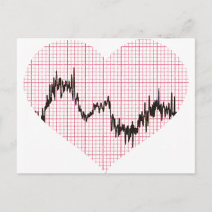 Herzschlag VIII Postkarte