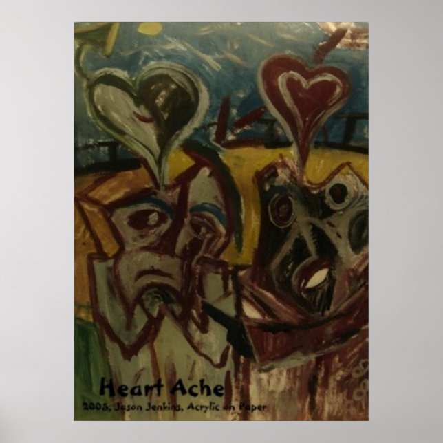 HERZSCHMERZ POSTER (Vorne)