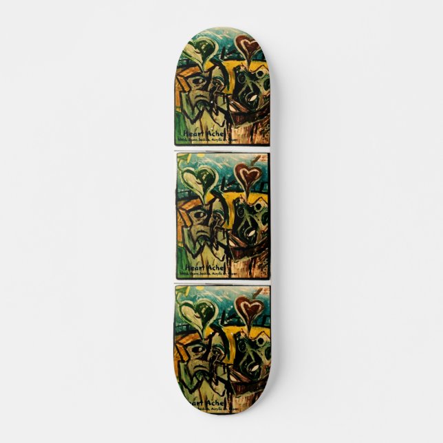 HERZSCHMERZ SKATEBOARD (Vorne)