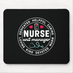 Herzschrittkop für den Betreuer der Krankenpflege Mousepad