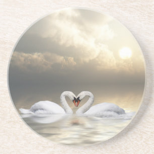 Herzschwein Sandstein Untersetzer