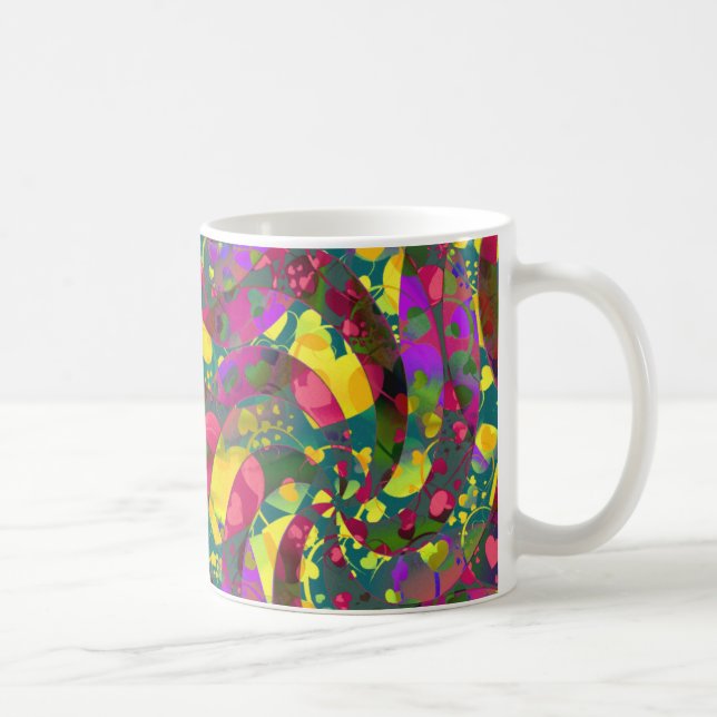 HERZSMUSTER ART 12 KAFFEETASSE (Rechts)